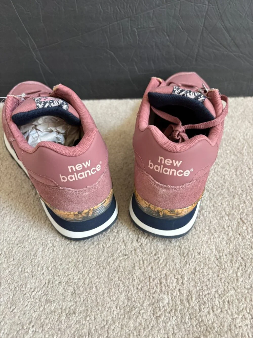 New Balance 515 Women's Running Shoes Size 12W Mauve Pink Suede WL515FBK NWT